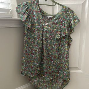 Womens floral blouse